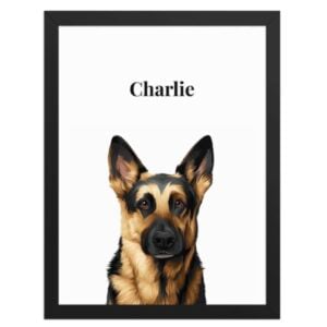 Modern Custom Pet Portraits