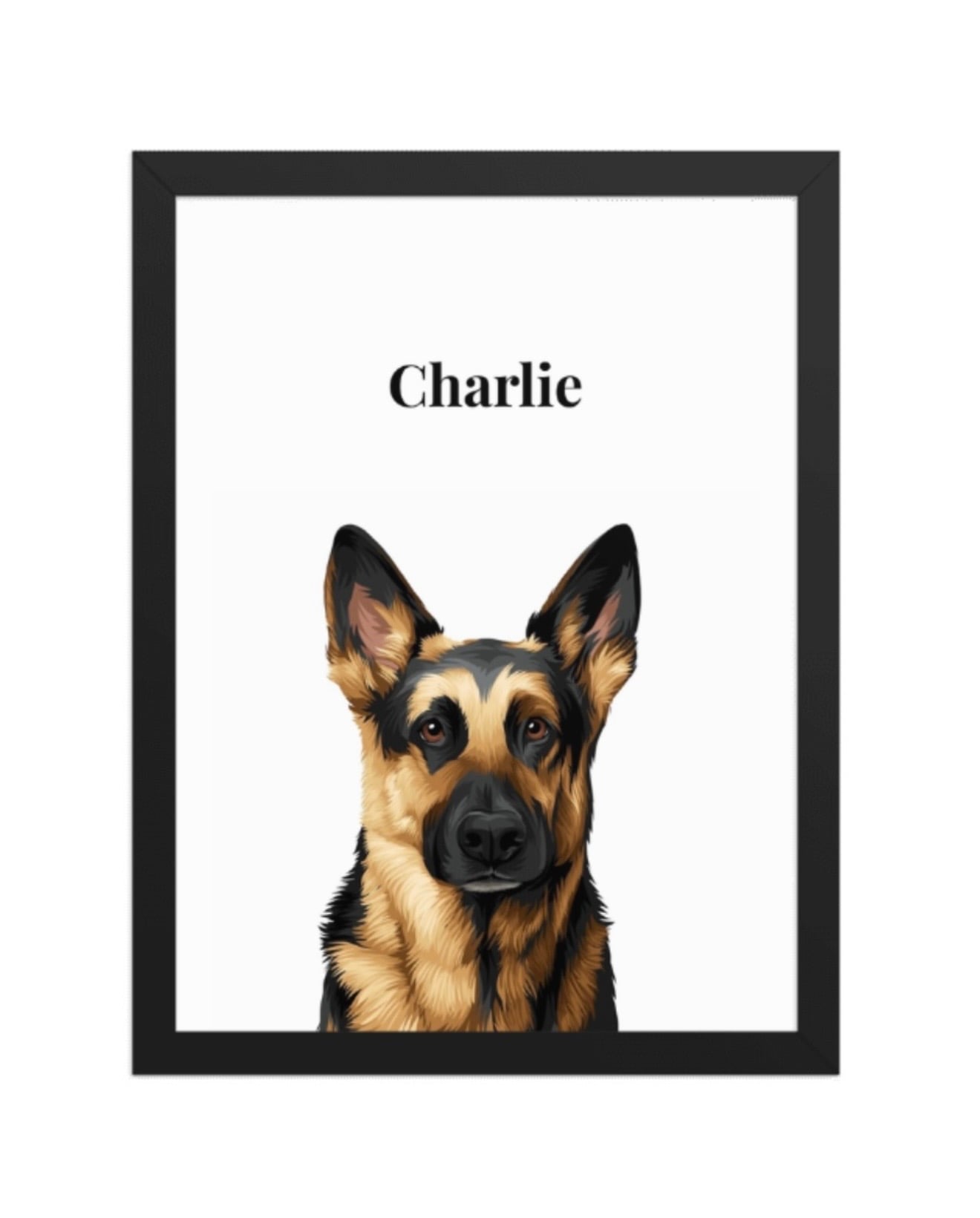Modern Custom Pet Portraits